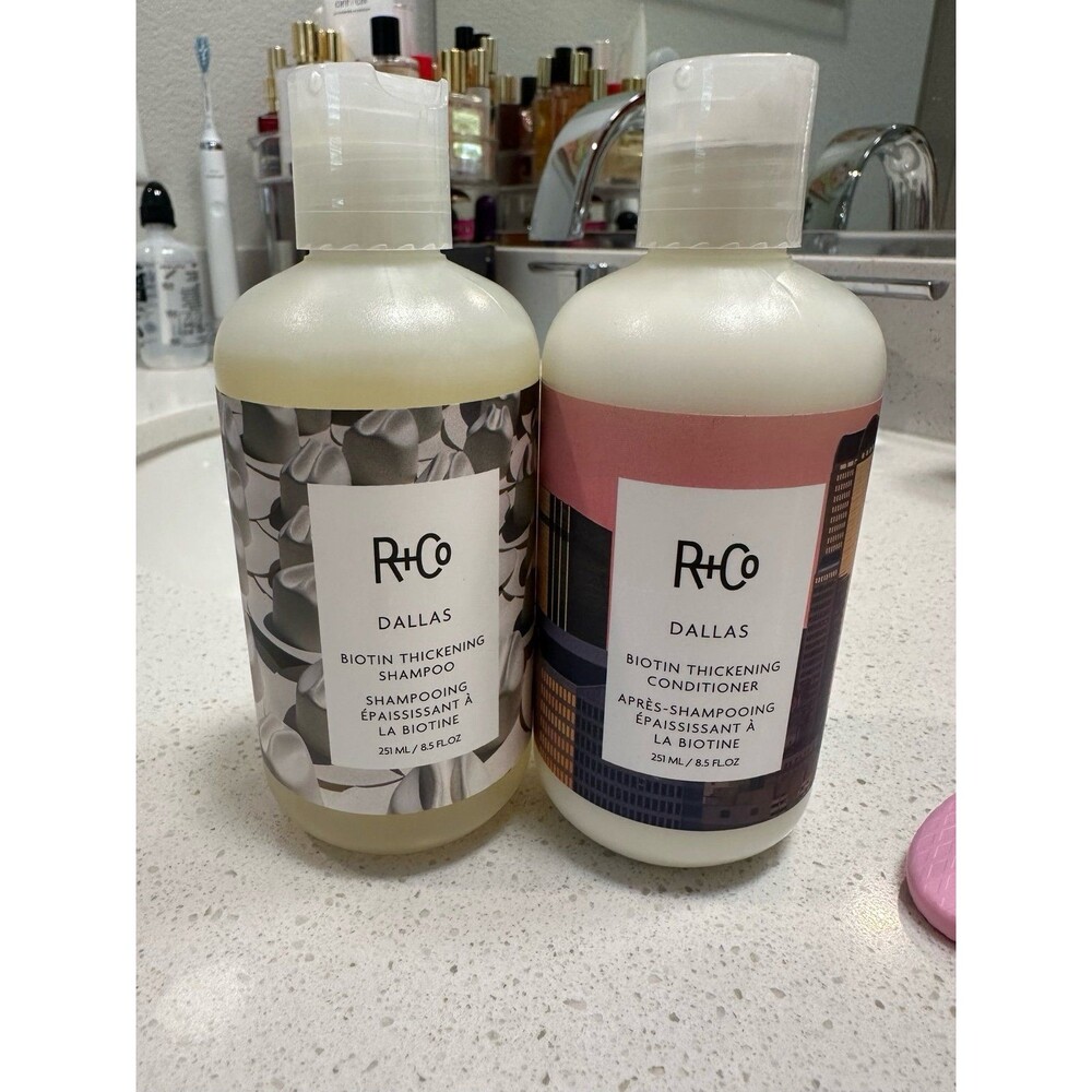 R+Co Biotin Thickening Shampoo and Conditioner set